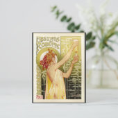 Carte Postale Publicité vintage française Absinthe (Debout devant)