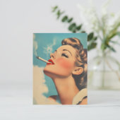 Carte Postale Publicité vintage pour le glamour (Debout devant)