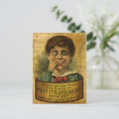 Carte Postale Publicité vintage - Salve oculaire (Debout devant)
