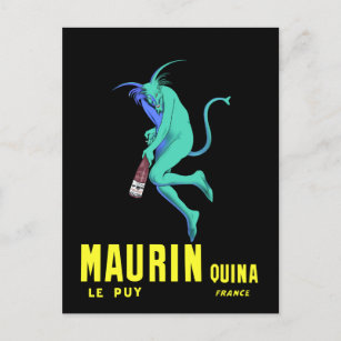 Carte Postale Publicité vintage sur l'alcool français