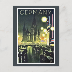 Carte Postale Publicité voyage Allemagne (Berlin)