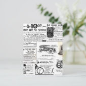 Carte Postale Publicités Vintage (Debout devant)