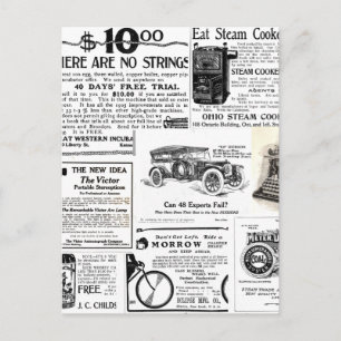 Carte Postale Publicités Vintage