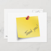 Carte Postale Publier le Merci (Devant / Derrière)