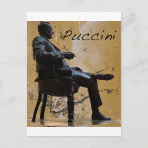 Carte Postale Puccini_Statue_Lucca