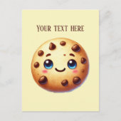 Carte Postale Puce chocolat amusant ajouter un message (Devant)