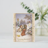 Carte Postale Puces de carottage (Debout devant)