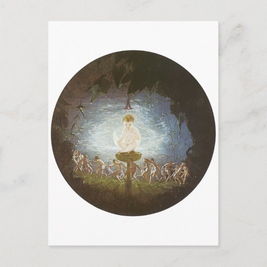 Carte Postale Puck Print par Richard Dadd (Devant)