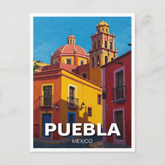 Carte Postale Puebla Mexico Travel (Devant)