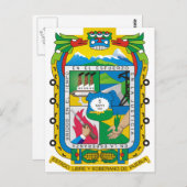 Carte Postale Puebla, Mexique (Devant / Derrière)