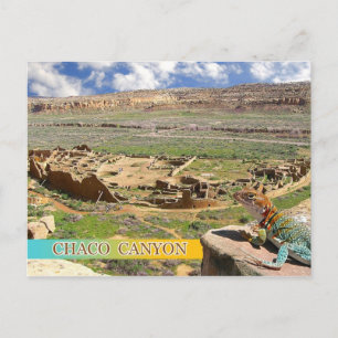 Carte Postale Pueblo Bonito, Chaco Canyon, Nouveau-Mexique