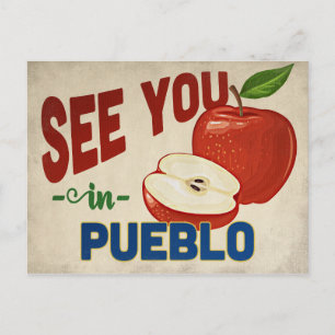 Carte Postale Pueblo Colorado Apple - Vintage voyage