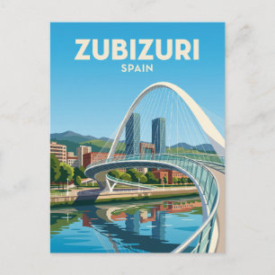 Carte Postale Puente Zubizuri Espagne