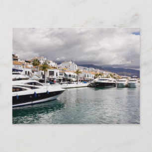 Carte Postale Puerto Banus Marina en Espagne