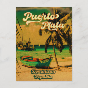 Carte Postale Puerto Plata République Dominicaine - Souvenir Vin