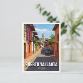 Carte Postale Puerto Vallarta Mexique Voyage (Debout devant)
