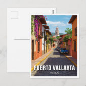 Carte Postale Puerto Vallarta Mexique Voyage (Devant / Derrière)