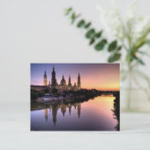 Carte Postale Puesta de sol sobre el Ebro (Debout devant)