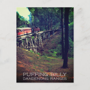 Carte Postale Puffage Billy, Dandenong Ranges, Victoria, Aus