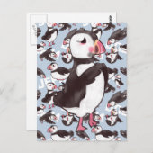 Carte postale Puffin (Devant / Derrière)