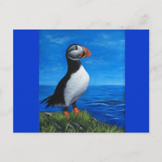 Carte Postale Puffin de l'Atlantique (Devant)