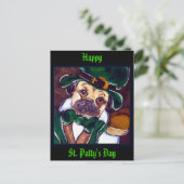 Carte Postale Pug Irlandais (Debout devant)