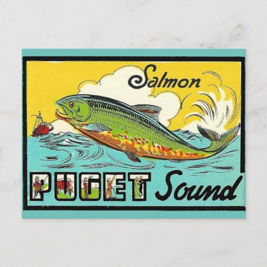 Carte postale Puget Sound (Devant)