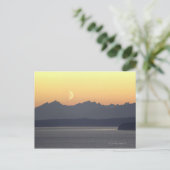 Carte Postale Puget Sound Moonset (Debout devant)