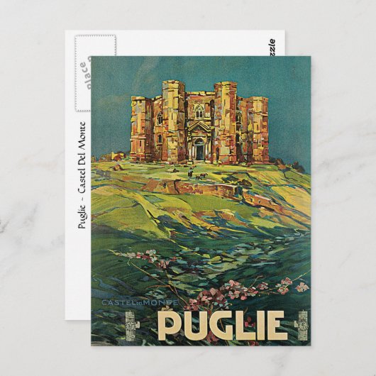Carte Postale Puglie (Devant / Derrière)