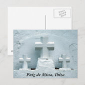 Carte Postale Puig de Missa, Ibiza (Devant / Derrière)