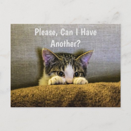 Carte Postale Puis-Je En Avoir Un Autre, S'Il Vous Plaît ? Funny (Devant)
