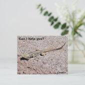 Carte Postale Puis-je vous aider ? (Debout devant)