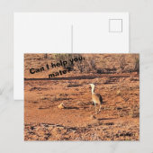 Carte Postale Puis-je vous aider, mon pote ? (Devant / Derrière)
