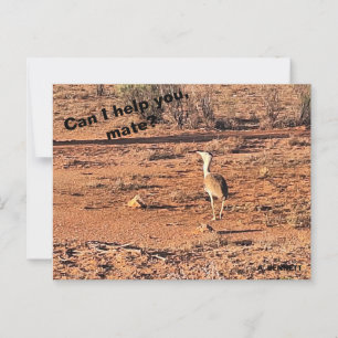 Carte Postale Puis-je vous aider, mon pote ?