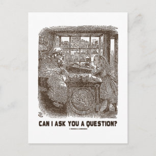 Carte Postale Puis-Je Vous Poser Une Question ? (Mouton d'Alice)