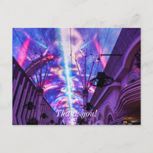 Carte Postale Puissance de Fremont Street