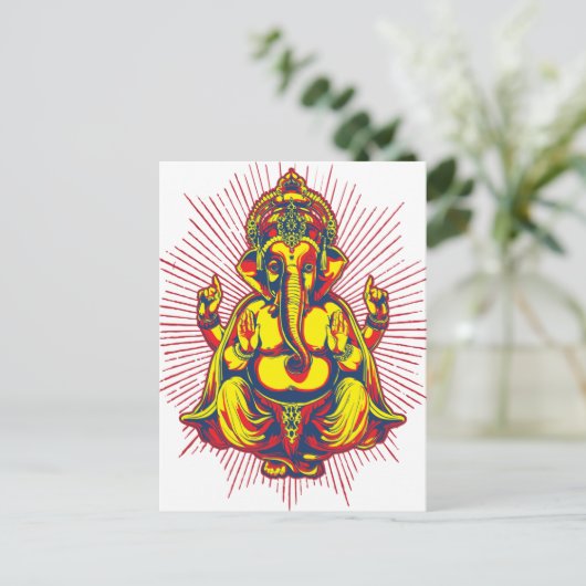 Carte Postale Puissance de Ganesh (Debout devant)