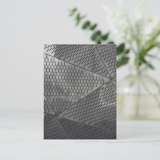 Carte Postale Puissance de la construction en acier Intensible I (Debout devant)