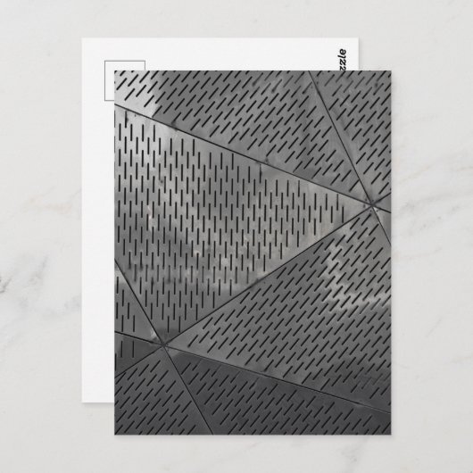 Carte Postale Puissance de la construction en acier Intensible I (Devant / Derrière)