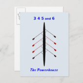 Carte Postale Puissance de l'équipage de conduite (Devant / Derrière)