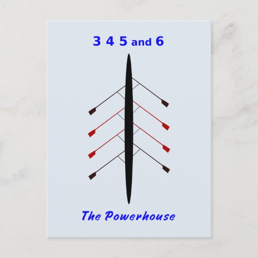 Carte Postale Puissance de l'équipage de conduite (Devant)