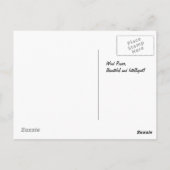 Carte Postale Puissance éolienne (Dos)
