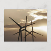 Carte Postale Puissance éolienne (Devant)