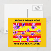 CARTE POSTALE PUISSANCE FLEURIE MAINTENANT ! (Devant / Derrière)