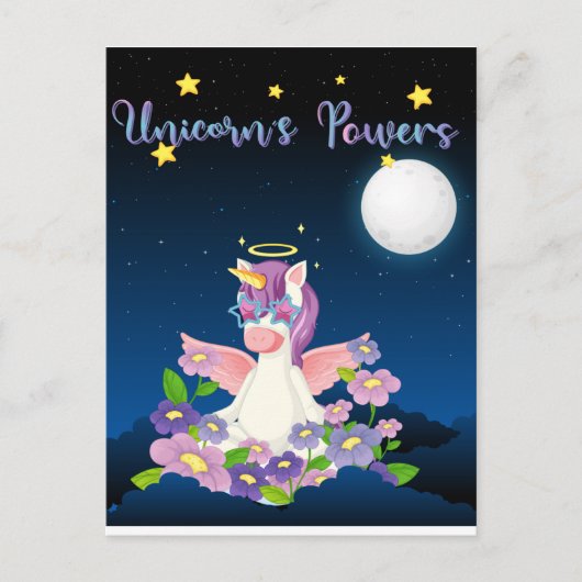 Carte Postale Puissances Unicorn (Devant)