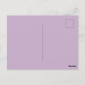 Carte Postale Puissant devis Purple Universe Imprimer (Dos)