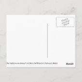 Carte Postale Puissante orignal en jouant cool (Dos)