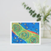 Carte Postale Puissante pieuvre (Debout devant)