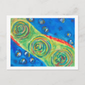 Carte Postale Puissante pieuvre (Devant)