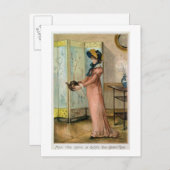 Carte Postale Puissiez-Vous Avoir Un Moment Plutôt Trop Heureux, (Devant / Derrière)